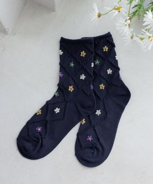  トレリス＋カラーフラワーソックス