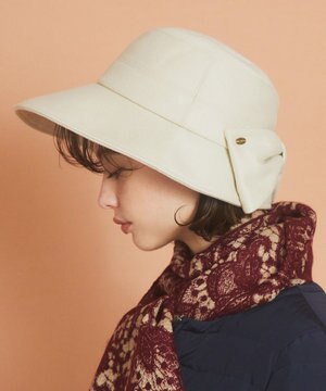 【サイズ調整可】RIBBON KNOT WOOLY BUCKETHAT バケットハット