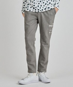  【MEN】スエードライクテーパードパンツ