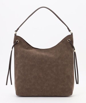  【A4サイズ収納可】スエードワンショルダーバッグ