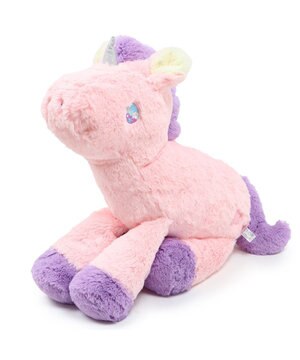  マザーガーデン ユニコーン ぬいぐるみ 35cm クリーム/ ピンク