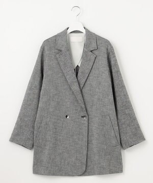 【洗える】ライトネップツイルジャケット コート