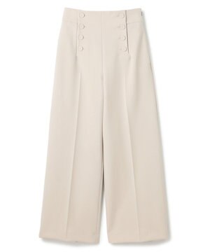 【撥水・洗濯機洗い可】プルーフ ダブルクロス ワイド パンツ（uncrave WHITE）