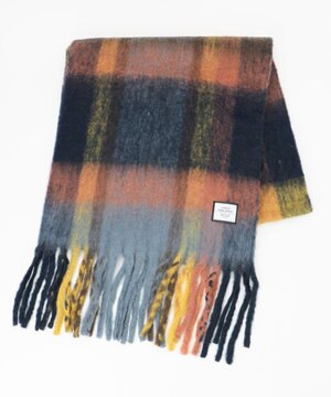  【WOMEN】チェックマフラー