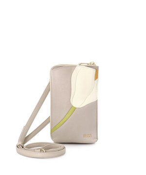 プレーサ　牛革　ウォレット＆スマートフォンポシェット