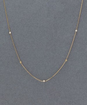  【金属アレルギー対応】ステーションビジューチョーカー/サージカルステンレス/38cm～43cm