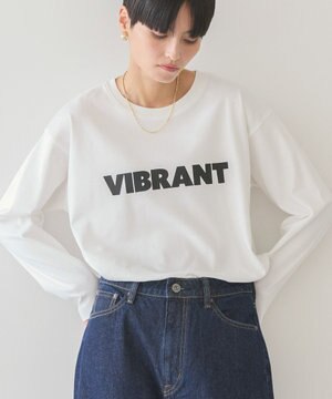  ＶＩＢＲＡＮＴ　ロゴカットプルオーバー