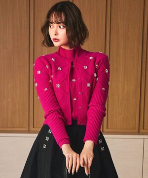 洗える！】PEARL BOUQUET KNIT プルオーバー / TOCCA | ファッション