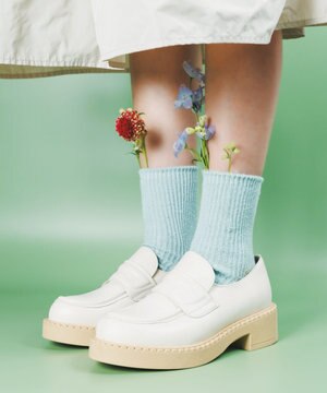  【BONTRE/ボントレ】パフィーベルトローファー/40751-US