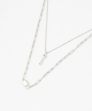 キーモチーフセットネックレス