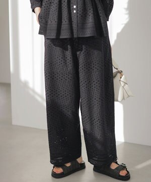  【先行予約】エンブロイダリーレース パンツ