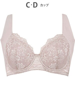  ブラジャー 脇胸すっきり 脇高設計 背中の段差を軽減 肩にくいこみにくい 快適なつけごこち 【すっきりスムージング】 ブラ NB2724 ウイング／ワコール