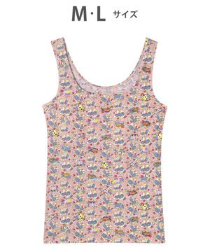  ツモリチサト インナー ベア天竺素材(身生地) パッド付き ノースリーブ タンクトップ レディース UCX563 /ワコール