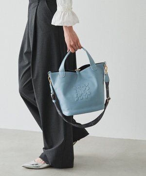  エンボスモノグラム2WAYミニトートバッグ(CE-1672-WEB)