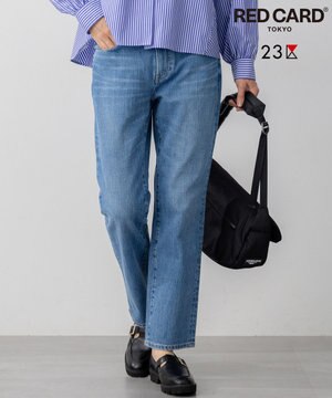 【RED CARD TOKYO×23区】スリムストレート デニム パンツ