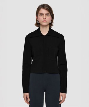  ミラノニットストレッチ　ショートジャケット