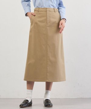  チノストレッチ ナロー スカート