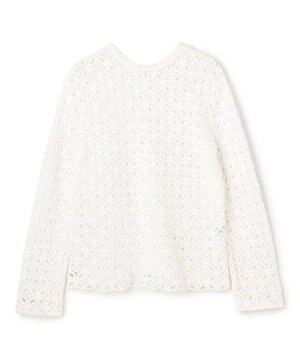  【前後着用可能】ラッセルレース 2WAYプルオーバー