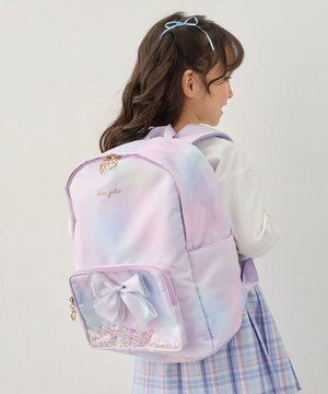  【A4サイズ収納可能】レインボーリュック