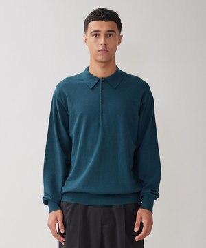  ライトウォーム ニットポロ