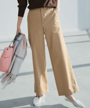  【先行予約/Oggi掲載】ストレッチギャバ チノ パンツ