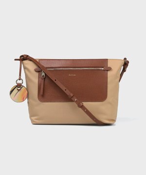  モダンナイロン ショルダーバッグ