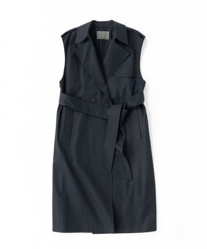 【撥水】プルーフトレンチ ロングジレ