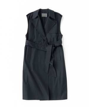 【撥水】プルーフトレンチ ロングジレ