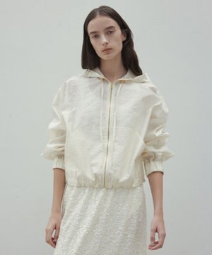  【洗える・Precious 4月号掲載】GAURA / シアーパーカーブルゾン