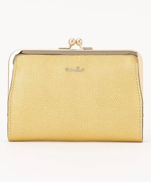  がま口財布 LUNA Metallic ルナメタリック ＜イエロー＞