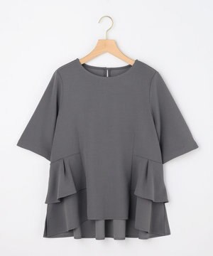  【先行予約・WEB限定】ジョーゼットジャージー ティアード ブラウス