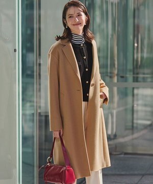  ウールカシミヤビーバー チェスター コート