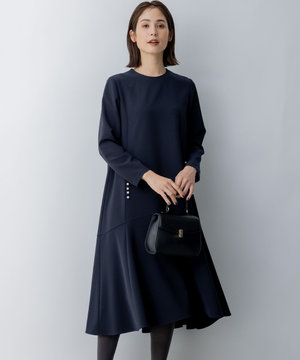【WEB限定】コンフォータブルドレープ ワンピース