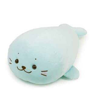  しろたん ふわもち 抱き枕  55cm みるくカラー 《ソーダみるく》 単品