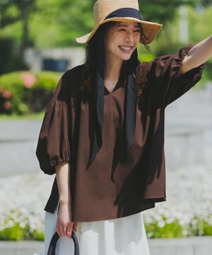 BREEZEMOVE ボリュームブラウス