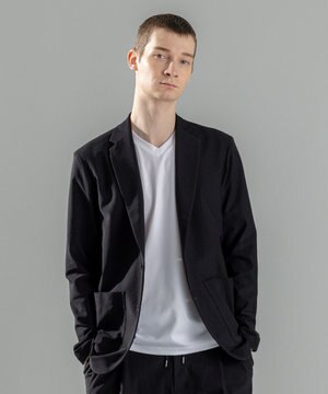  ＜新色追加＞新素材【抜群の通気性/360度ストレッチ】エアトールストレッチ パッチポケットジャケット