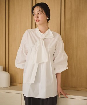 【ANSWER for コンサバフェミニン】ビックリボンブラウス