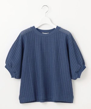 チェックジャカード カットソー