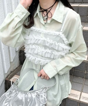  チュールビスチェ