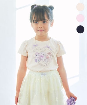 ネックレス付き ネコTシャツ