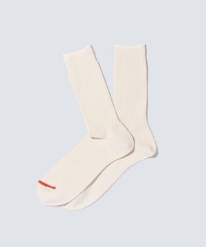  PAPER RIB CREW SOCKS ソックス