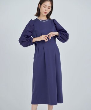  シャツスリーブポンチ ワンピース