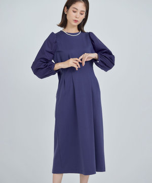 シャツスリーブポンチ ワンピース