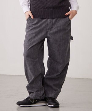  【UNISEX】デニムペインターパンツ