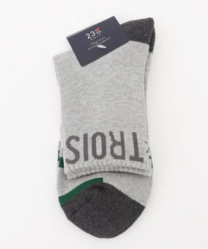  【MEN】ロゴ ショートソックス