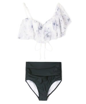  【SALE】軽い着け心地でしっかり盛れる【楽盛り水着】　ワイヤービキニ　7S・9M・11L　【San-ai Resort（サンアイリゾート）】