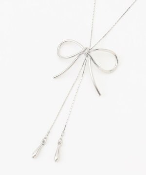 リボンモチーフネックレス