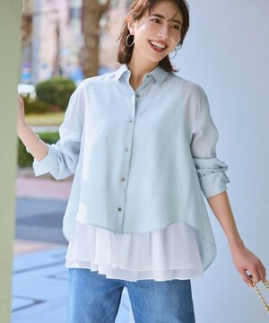  【CanCam掲載】シアータンブラー シャツ