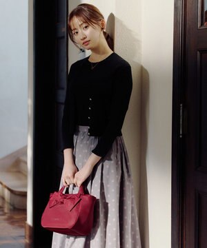  RIBBON CUBE NYLON MINI TOTE ミニトートバッグ