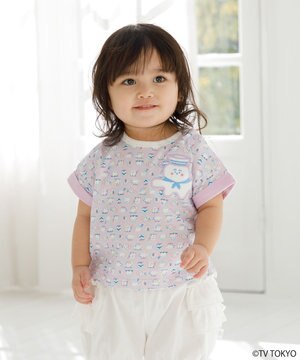  【UVケア】【80-100㎝】シナぷしゅマリン Tシャツ